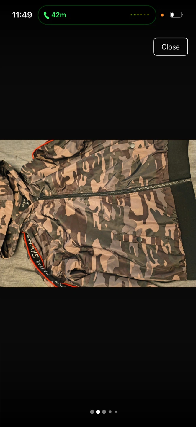 Ashley Camouflage Zip-Up Jacket - photo 2