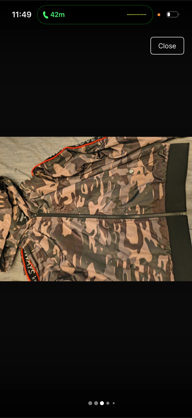 Ashley Camouflage Zip-Up Jacket - photo 3
