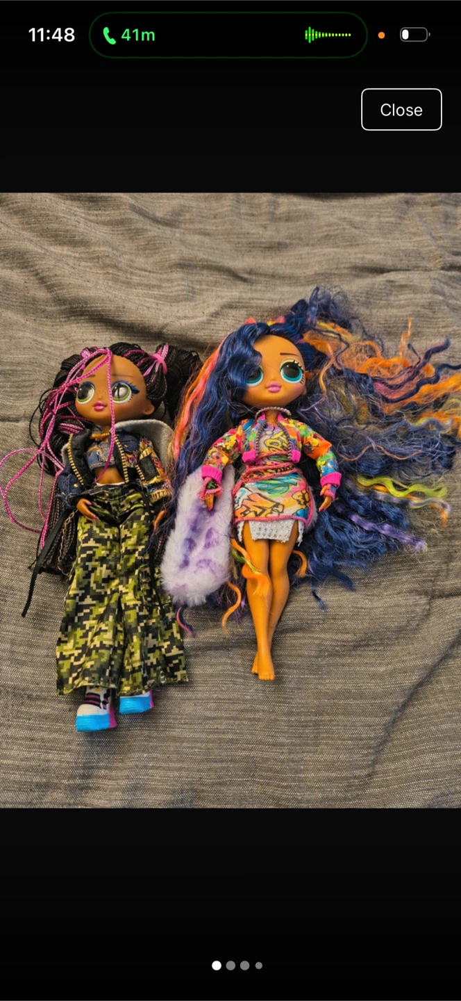 Two LOL Surprise OMG Fashion Dolls