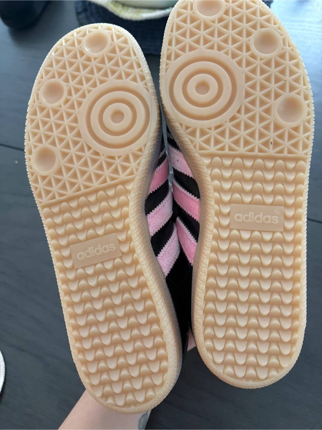 Adidas Samba OG Shoes Black and Pink - photo 4