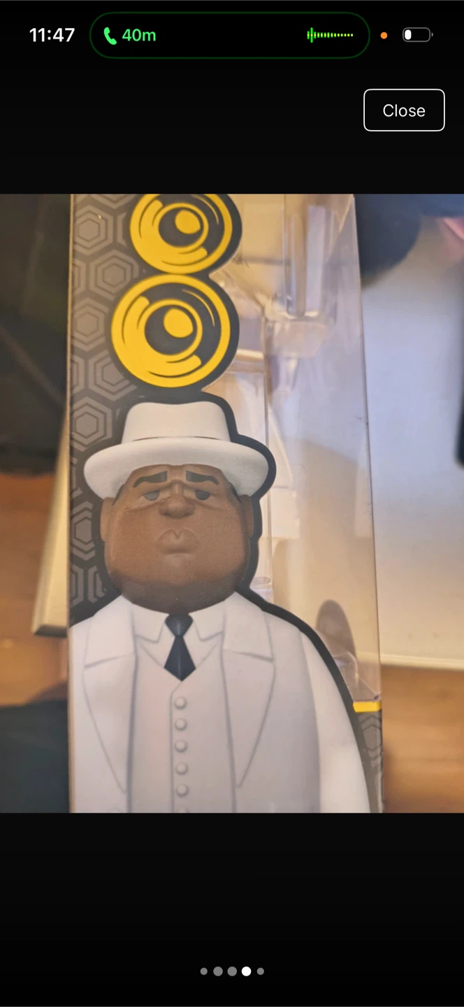 Funko Gold Notorious B.I.G. Vinyl Figure and Tupac - photo 4