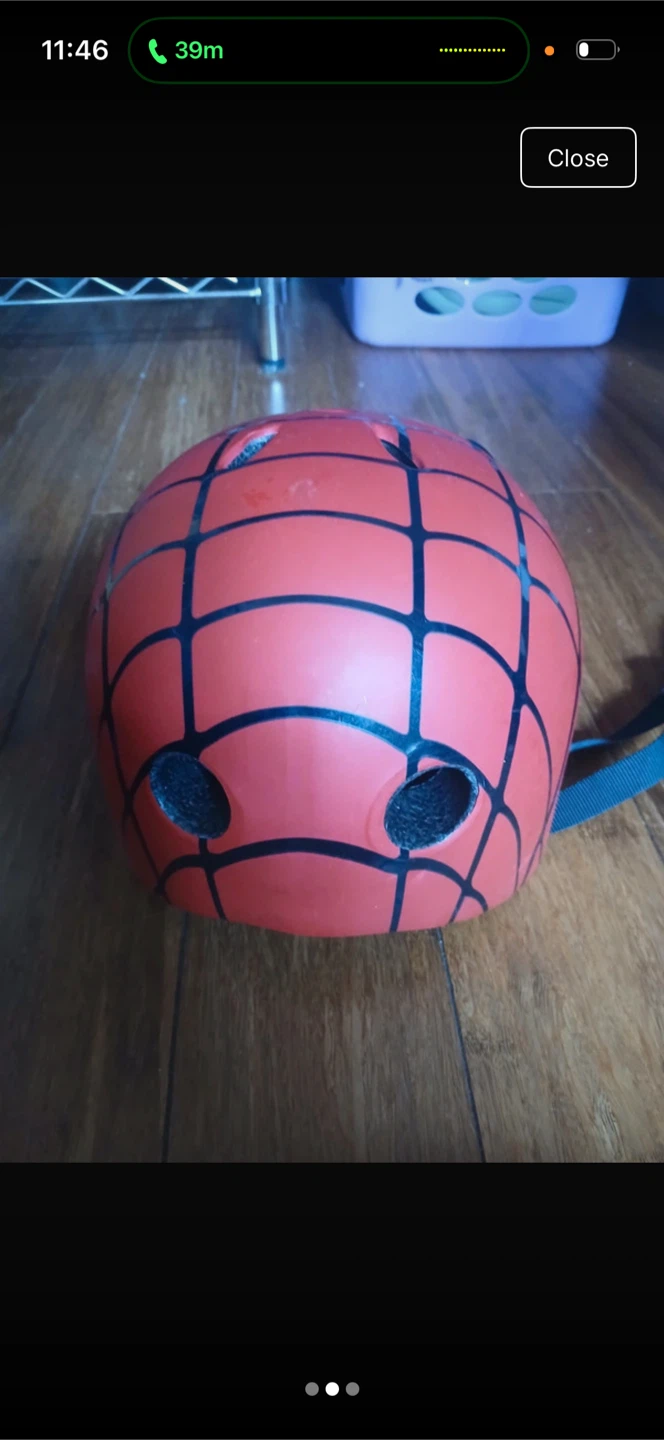 Spider-Man Kids Helmet Size S - photo 2