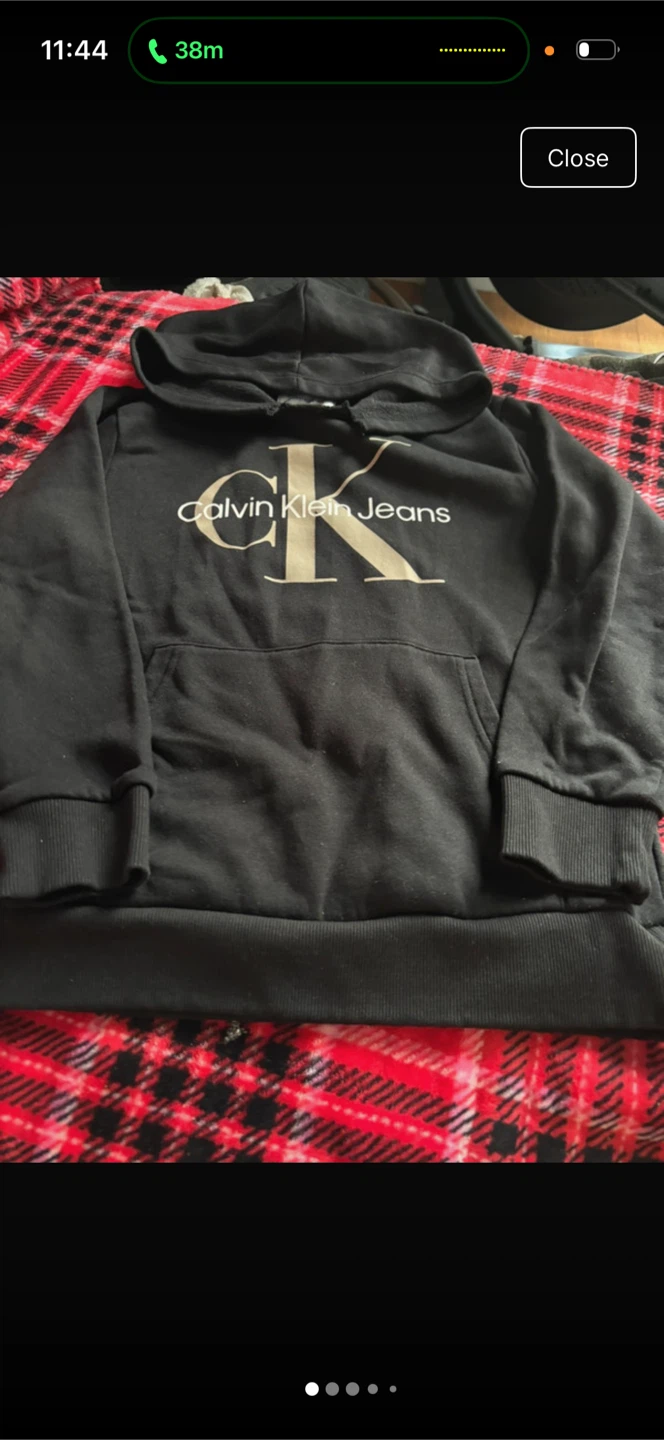 Calvin Klein Jeans Black Hoodie
