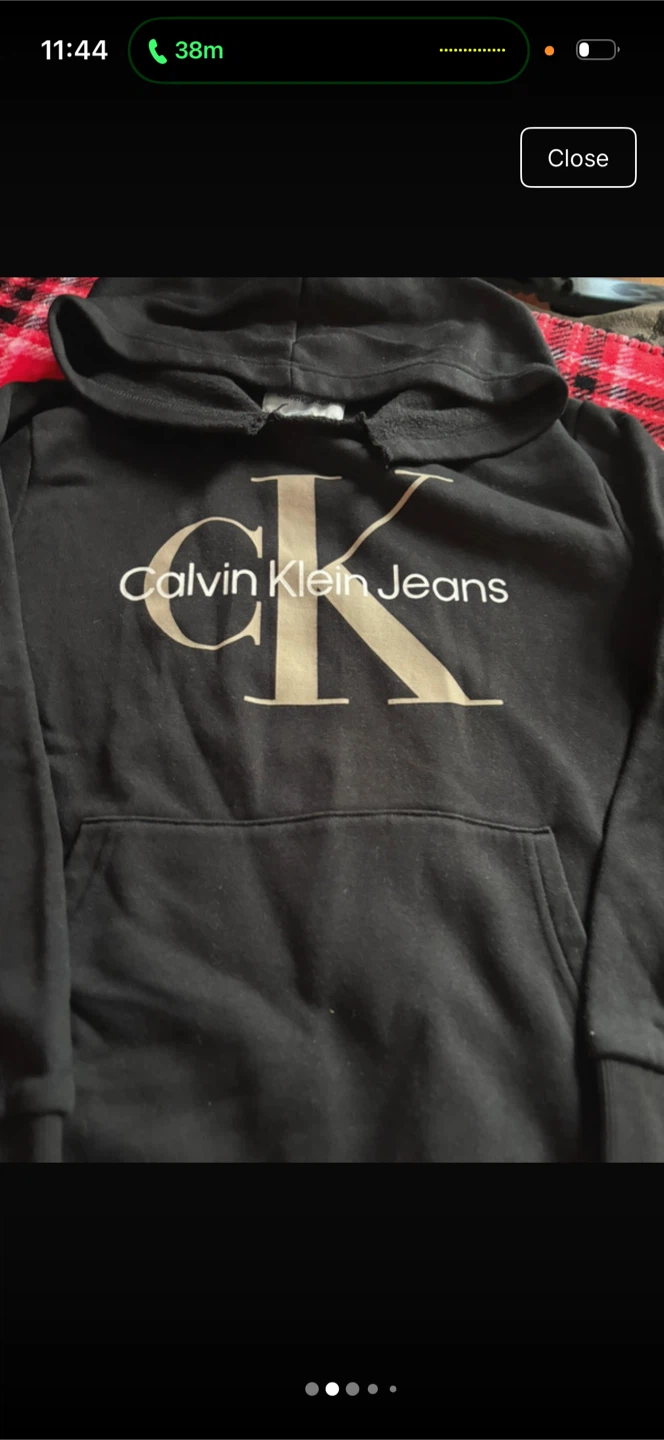 Calvin Klein Jeans Black Hoodie - photo 2