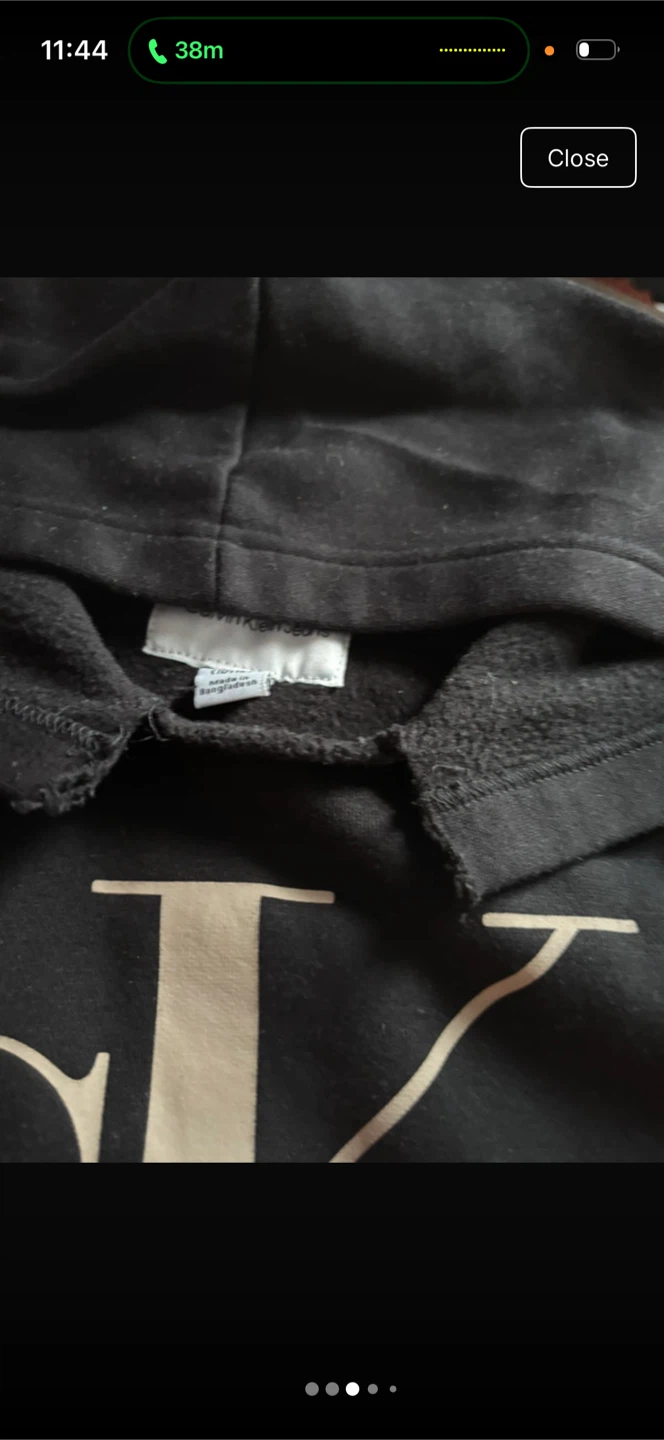 Calvin Klein Jeans Black Hoodie - photo 3
