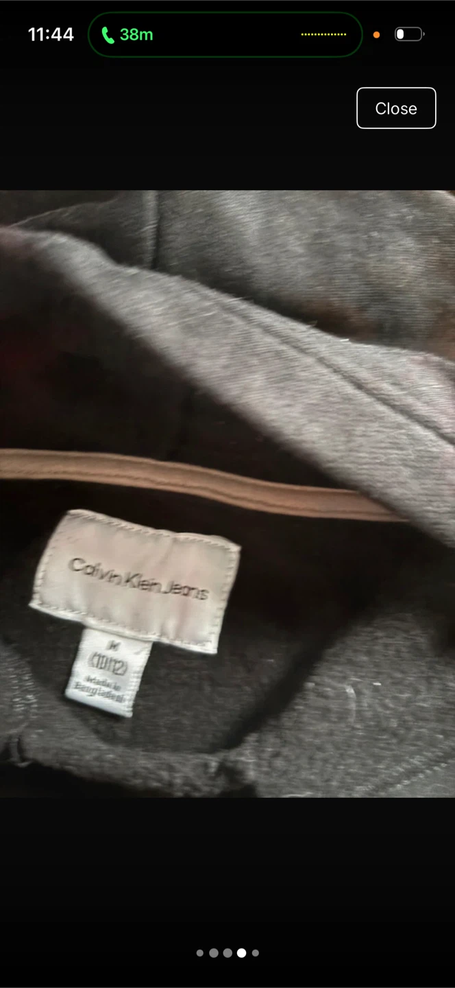 Calvin Klein Jeans Black Hoodie - photo 4