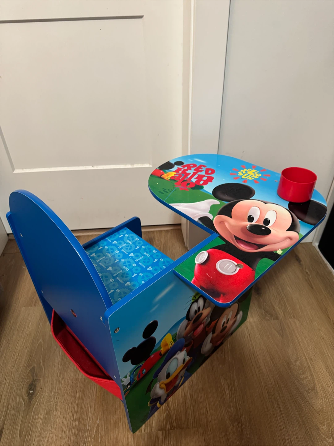 Disney Mickey Mouse and Friends Kids Chair Desk with Storage - photo 2