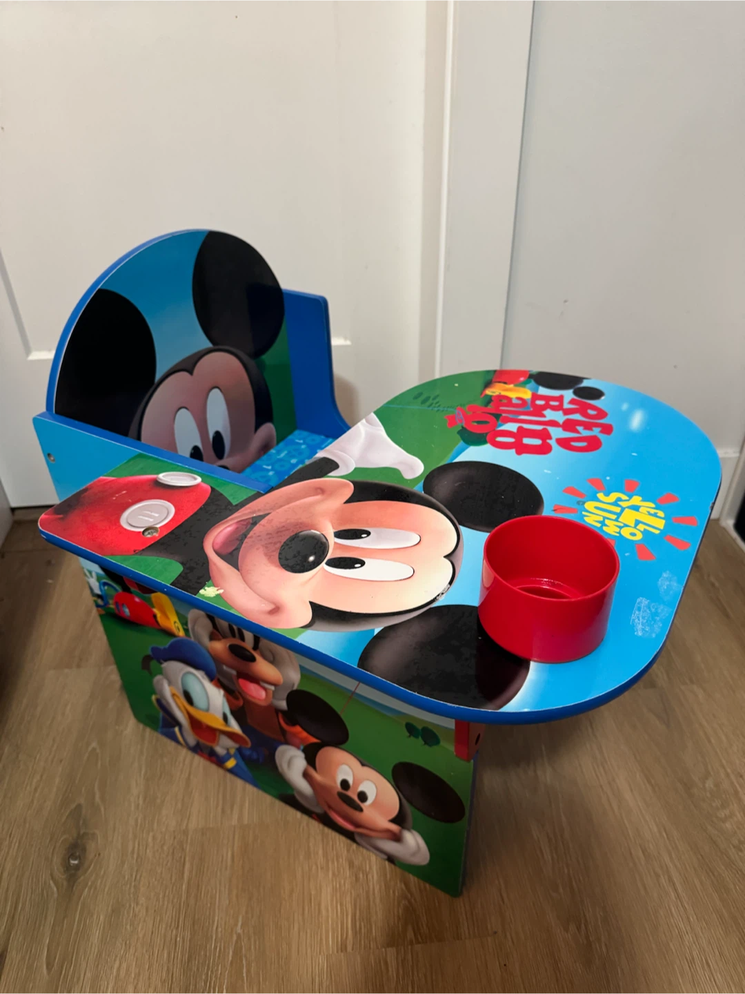 Disney Mickey Mouse and Friends Kids Chair Desk with Storage - photo 3