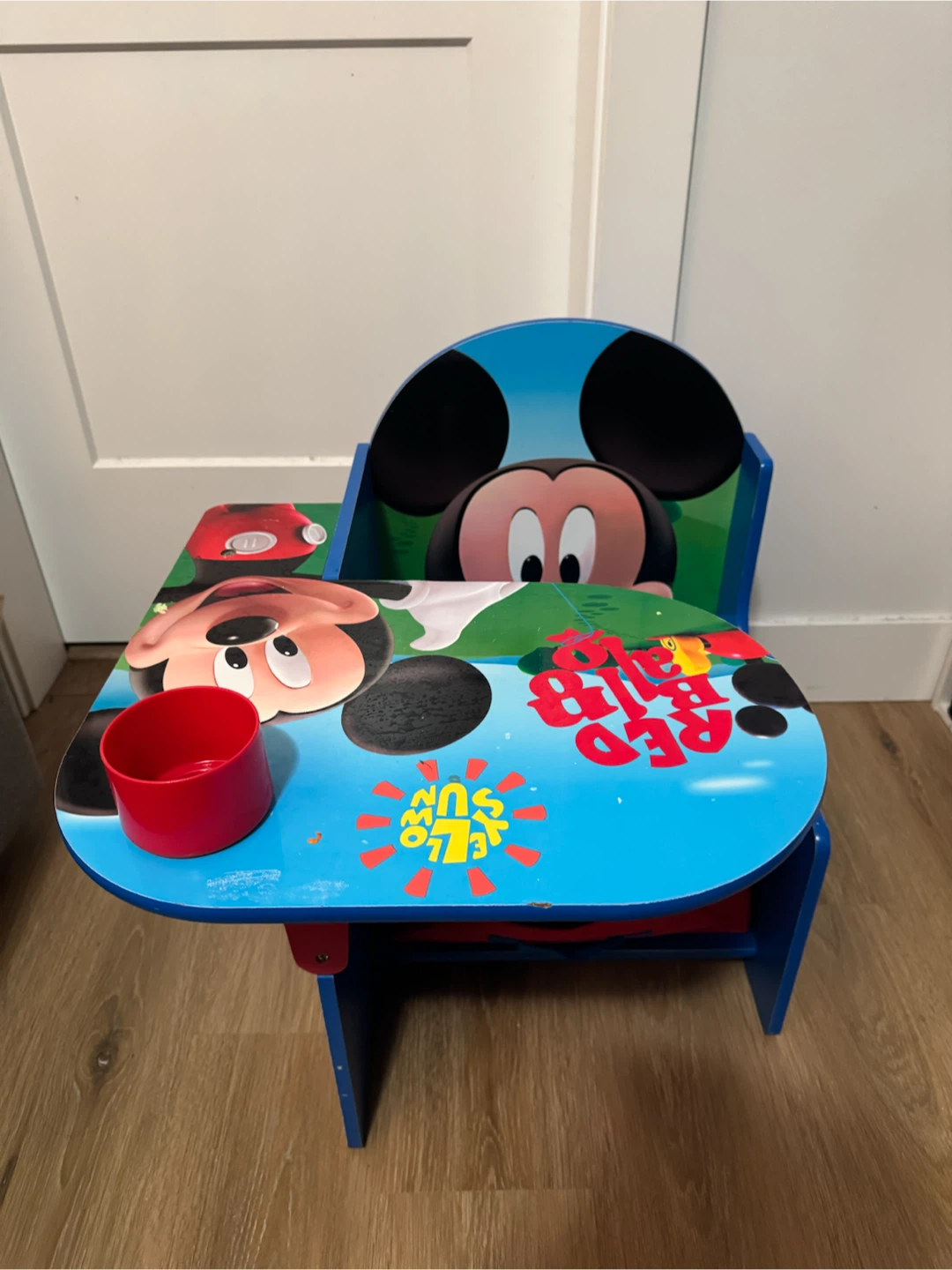 Disney Mickey Mouse and Friends Kids Chair Desk with Storage - photo 4