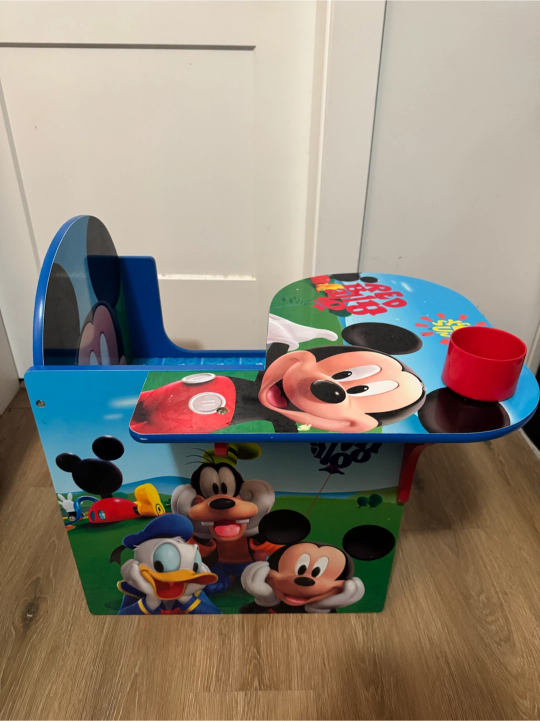 Disney Mickey Mouse and Friends Kids Chair Desk with Storage - photo 5