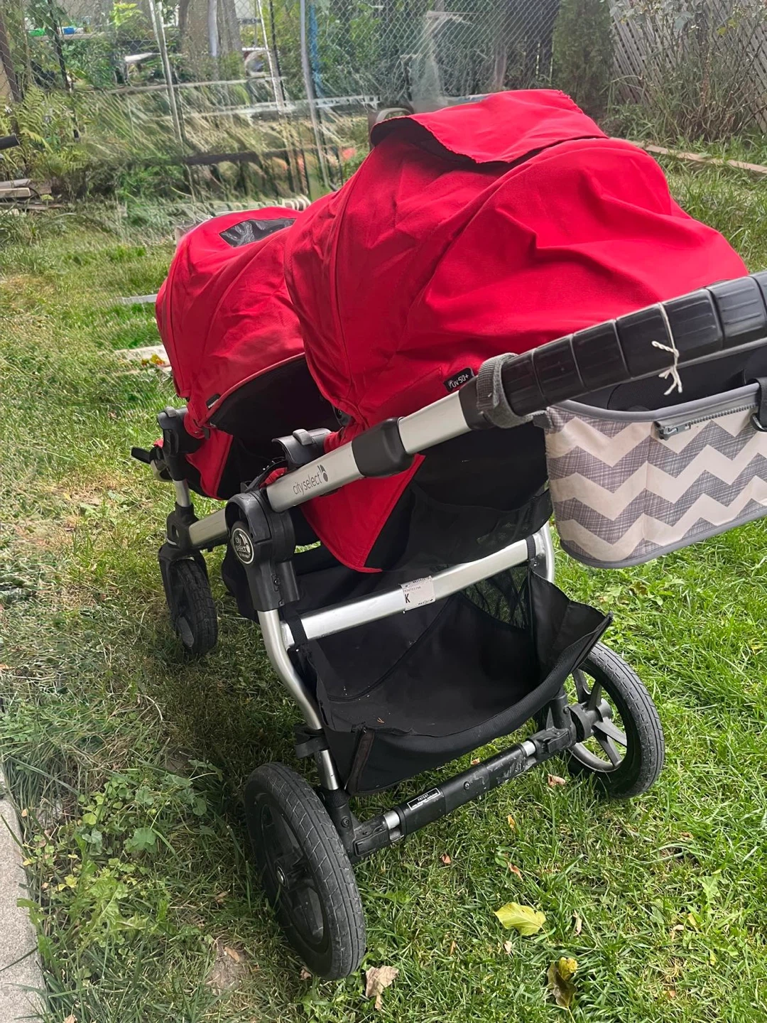 Baby Jogger City Select Double Stroller - Red - photo 4