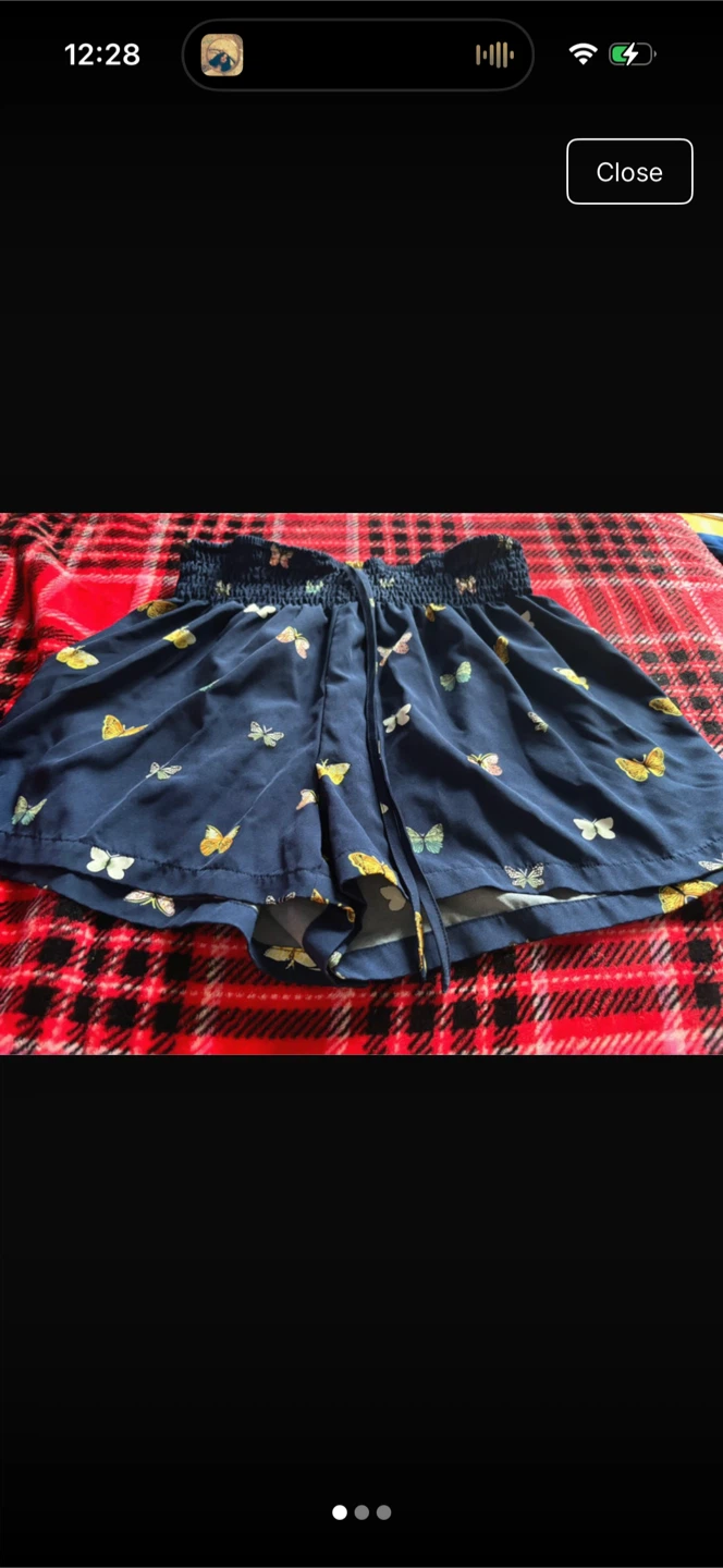 SHEIN Butterfly Print Shorts