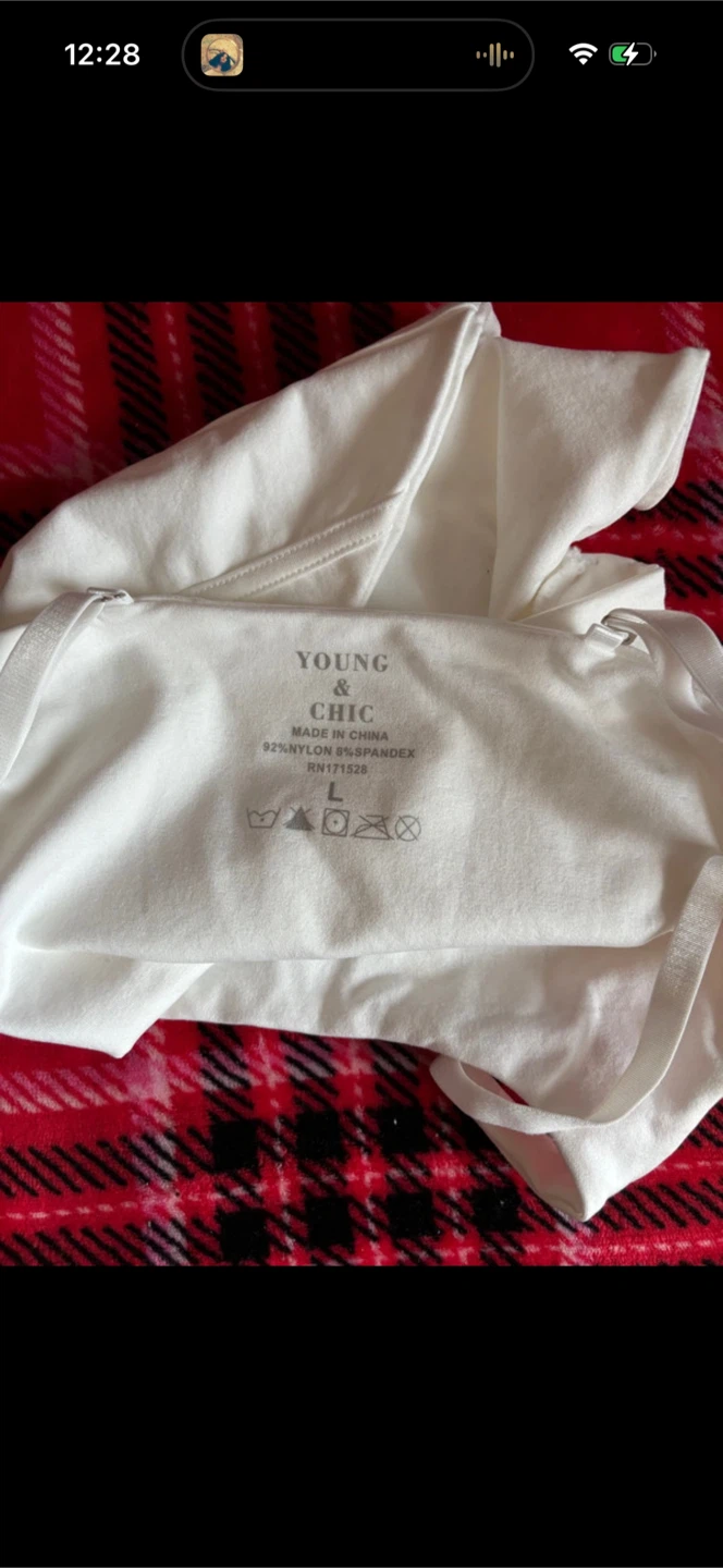 Young & Chic White Corset Tank Top - photo 3