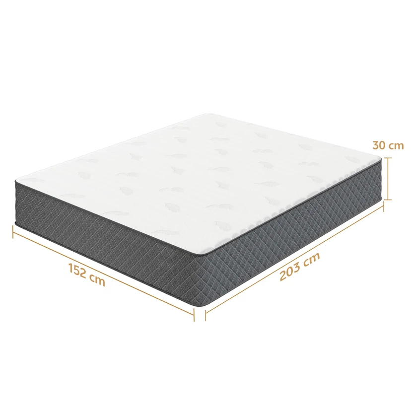PurrJoys Queen Mattress 12 Inch Hybrid Medium Firm - photo 2