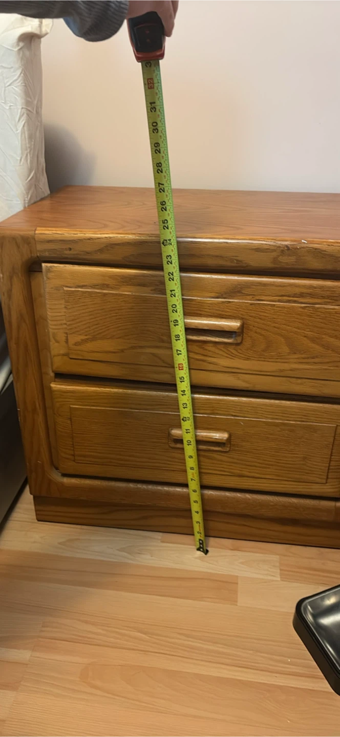 Pair of Wooden Bedside Tables