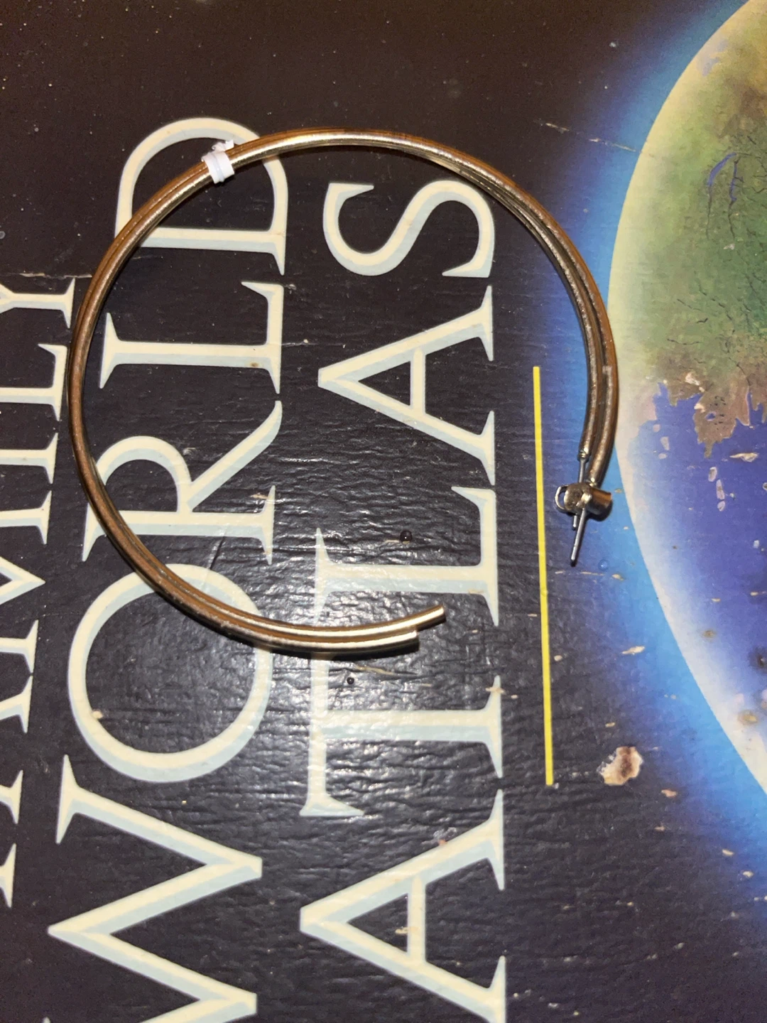 Large Gold Hoop Earring