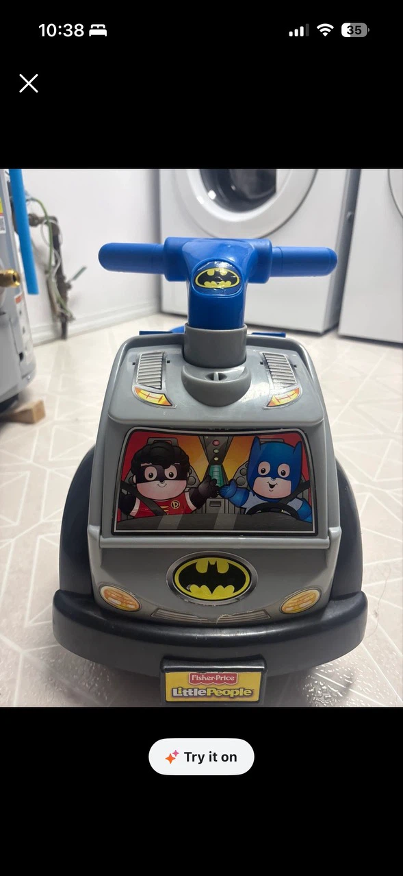 Fisher-Price Little People Batman Ride-On
