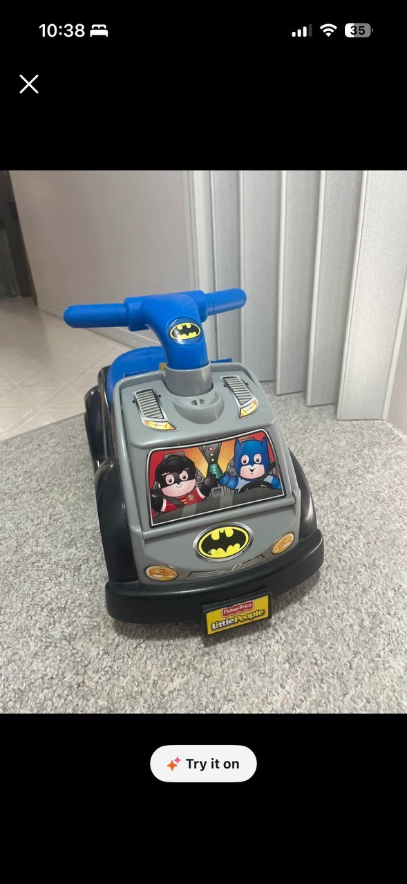 Fisher-Price Little People Batman Ride-On - photo 2