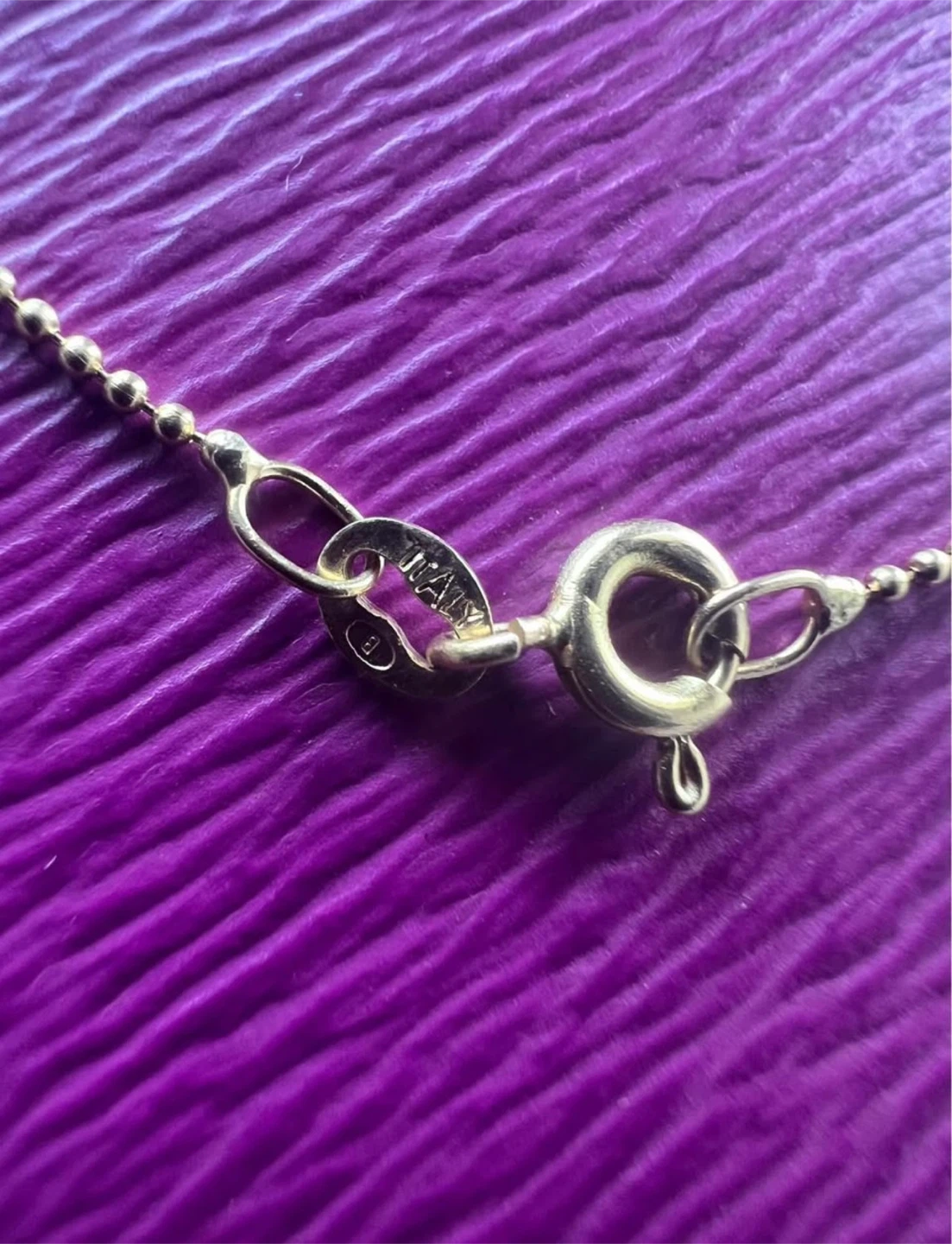 14K Gold Amethyst and Diamond Necklace - photo 4