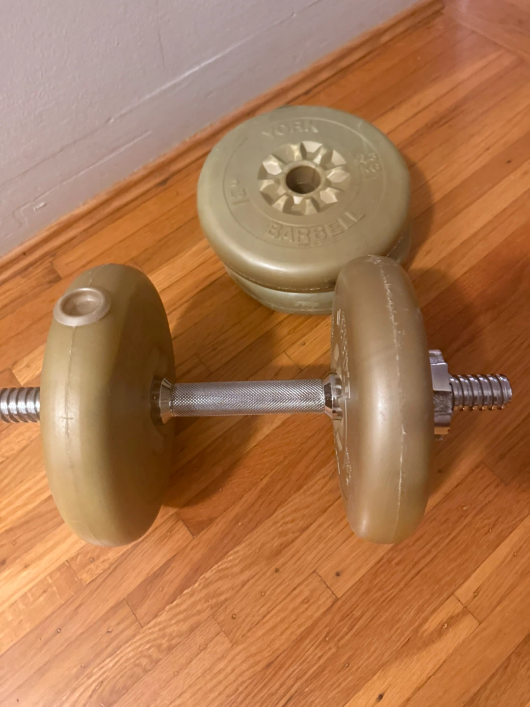 York Barbell Dumbbell Set