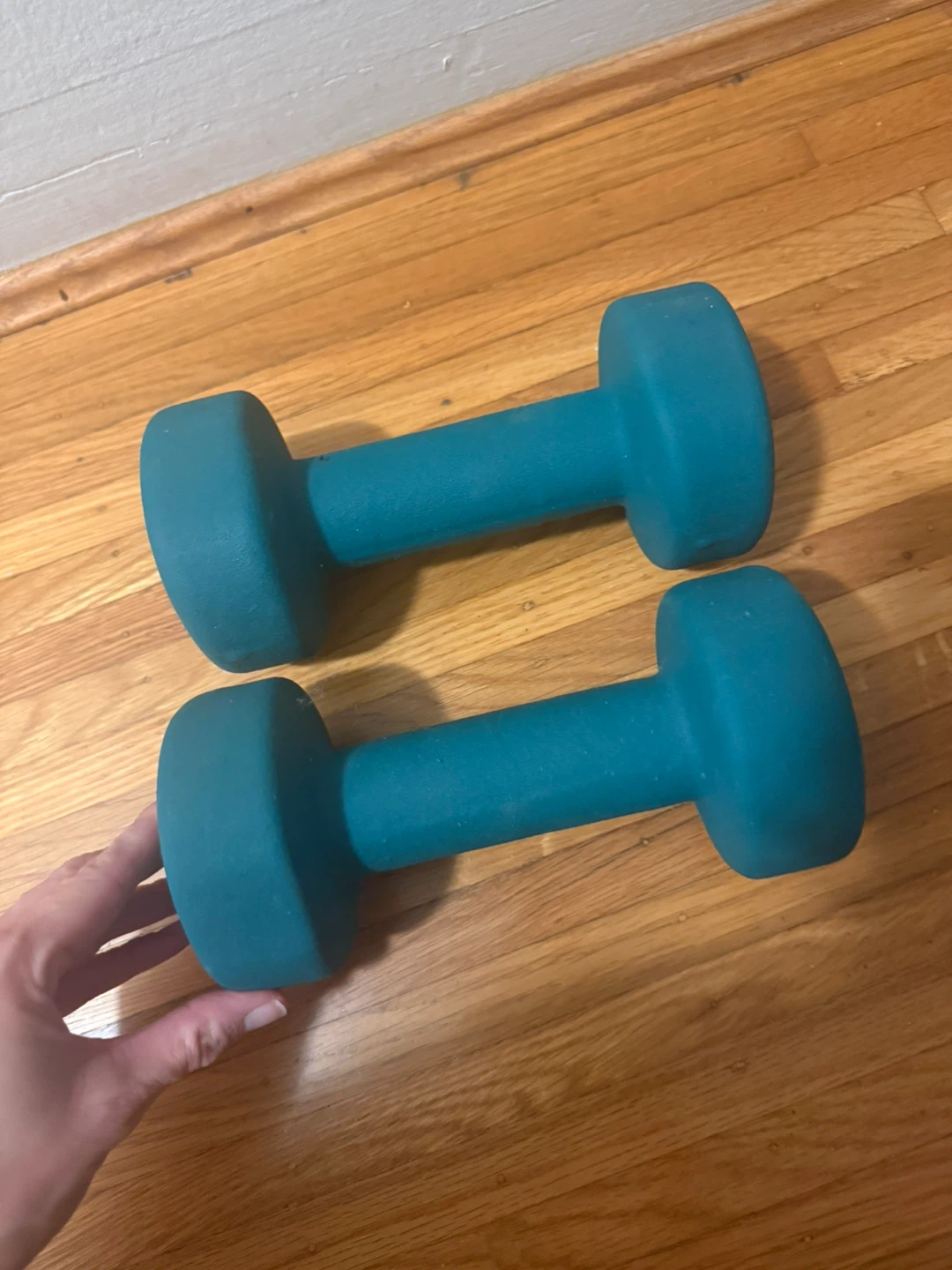 2x 10lb dumbells - photo 2