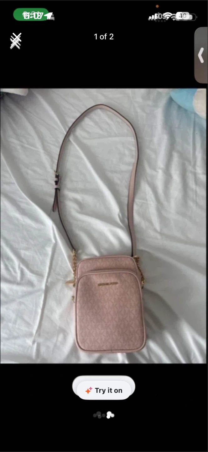 Michael Kors Pink Logo Crossbody Bag - photo 2
