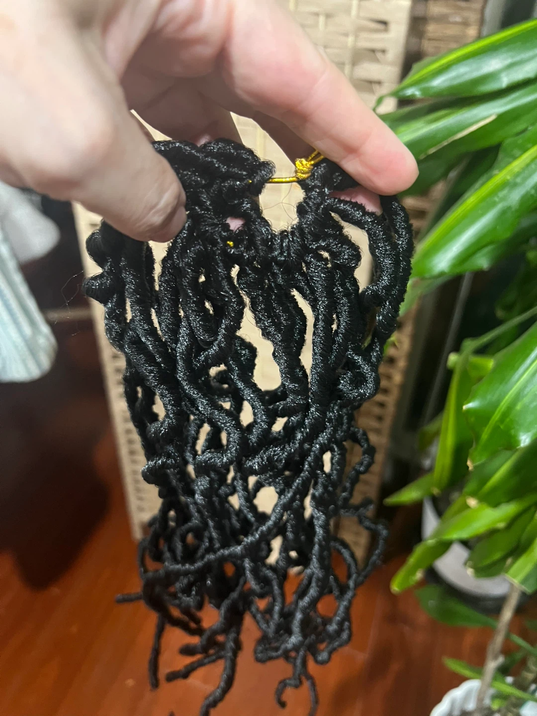 Black Synthetic Dreadlock Extensions - photo 2