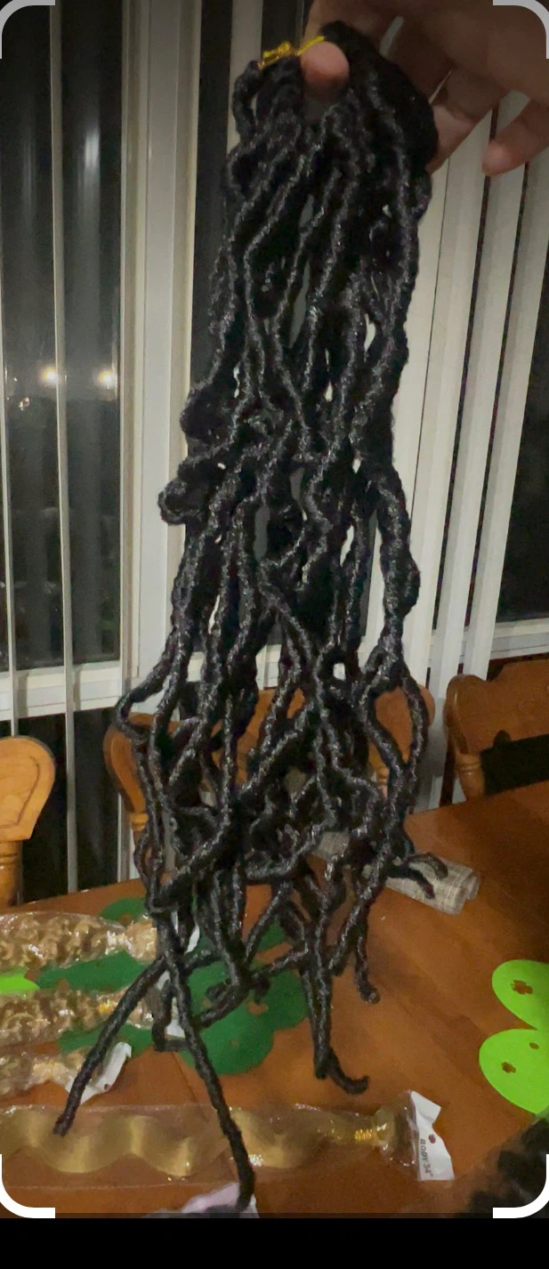 Black Synthetic Dreadlock Extensions - photo 3