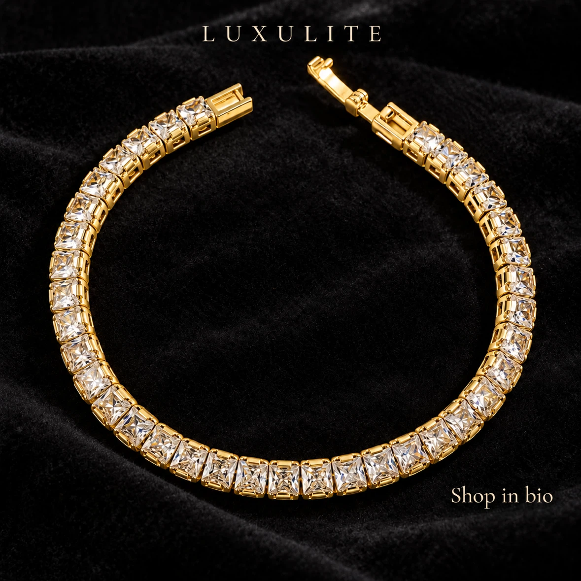 Crystal Tennis Bracelet