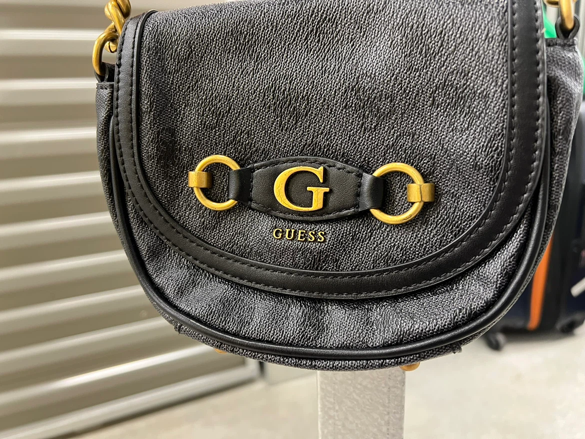 GUESS Black Crossbody Saddle Bag - photo 2