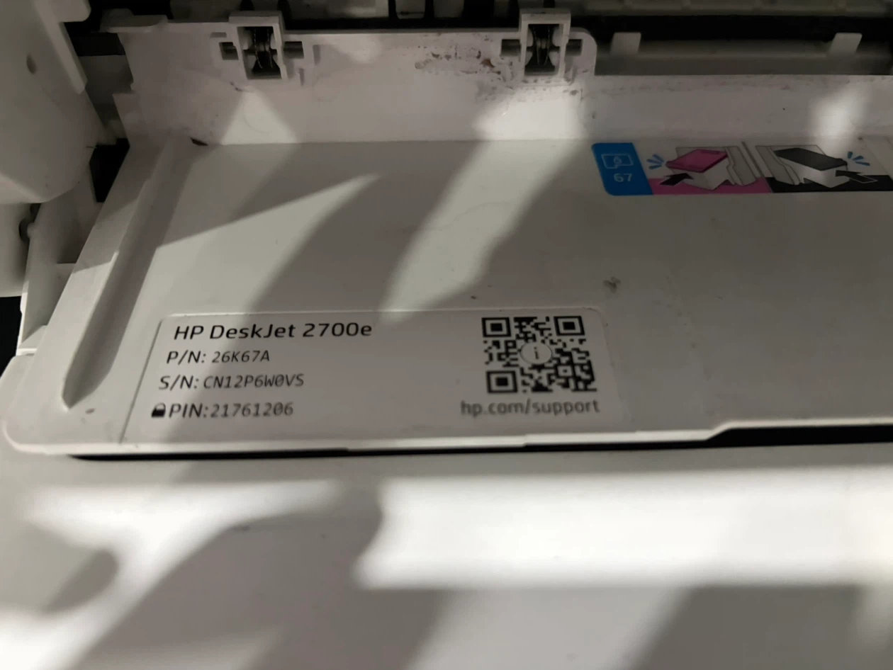 HP DeskJet 2755e Printer - photo 4
