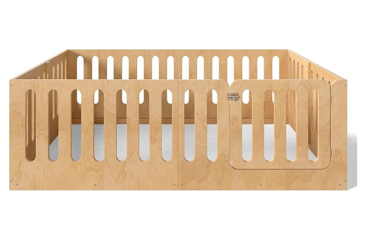 Queen Wooden Montessori Low Floor Bed Frame - photo 4
