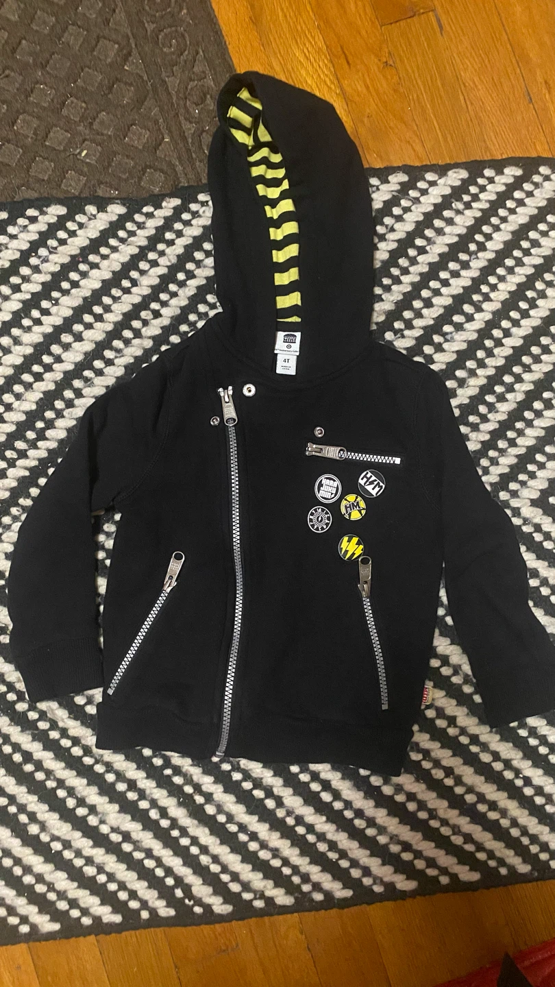 Harajuku Mini Black Jacket 4T