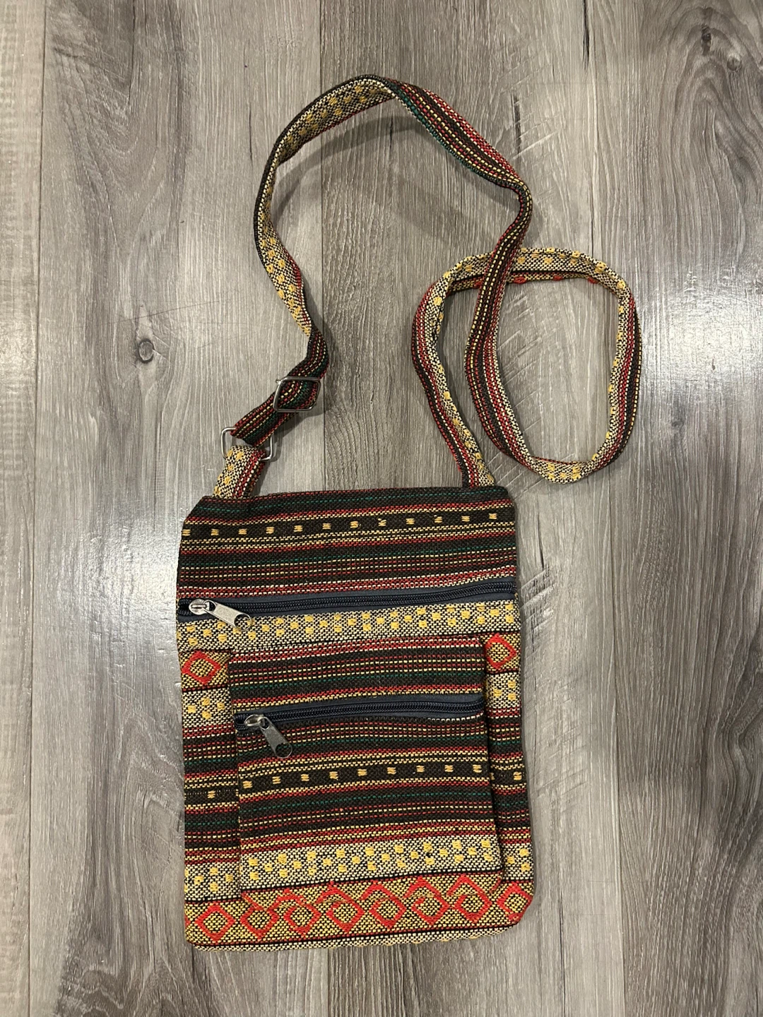 Hand Woven Philippines Pattern Crossbody Bag