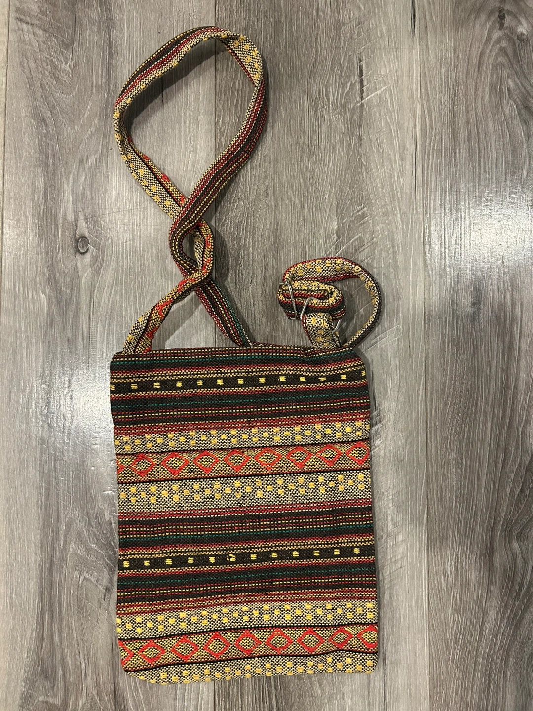 Hand Woven Philippines Pattern Crossbody Bag - photo 2