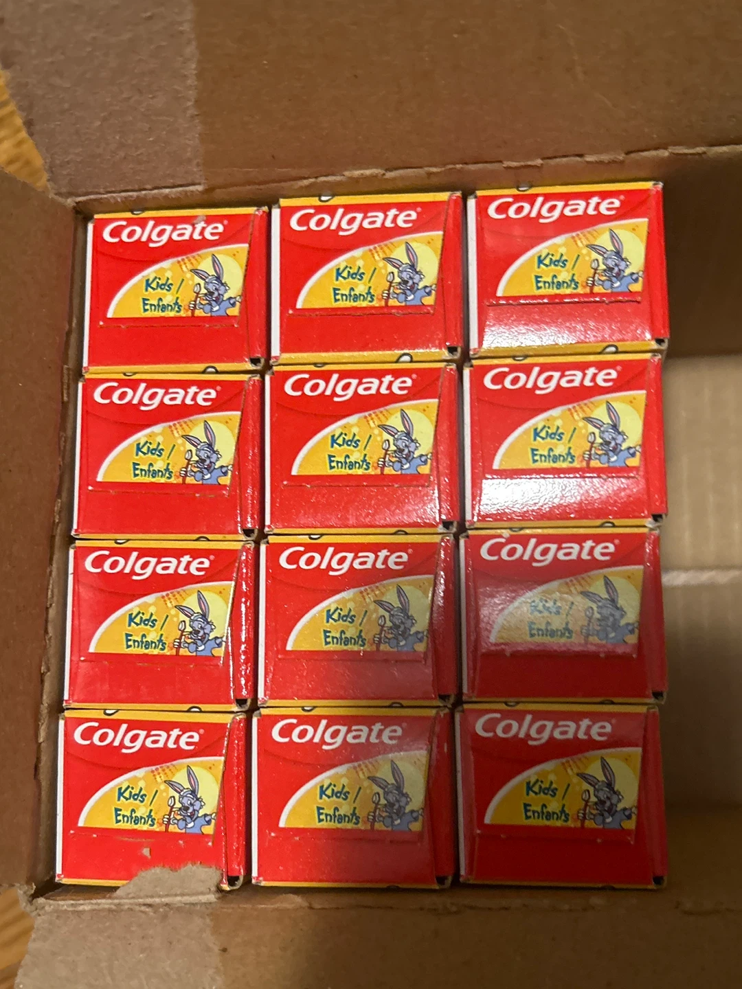 Colgate Kids Fluoride Toothpaste 15ml Tubes