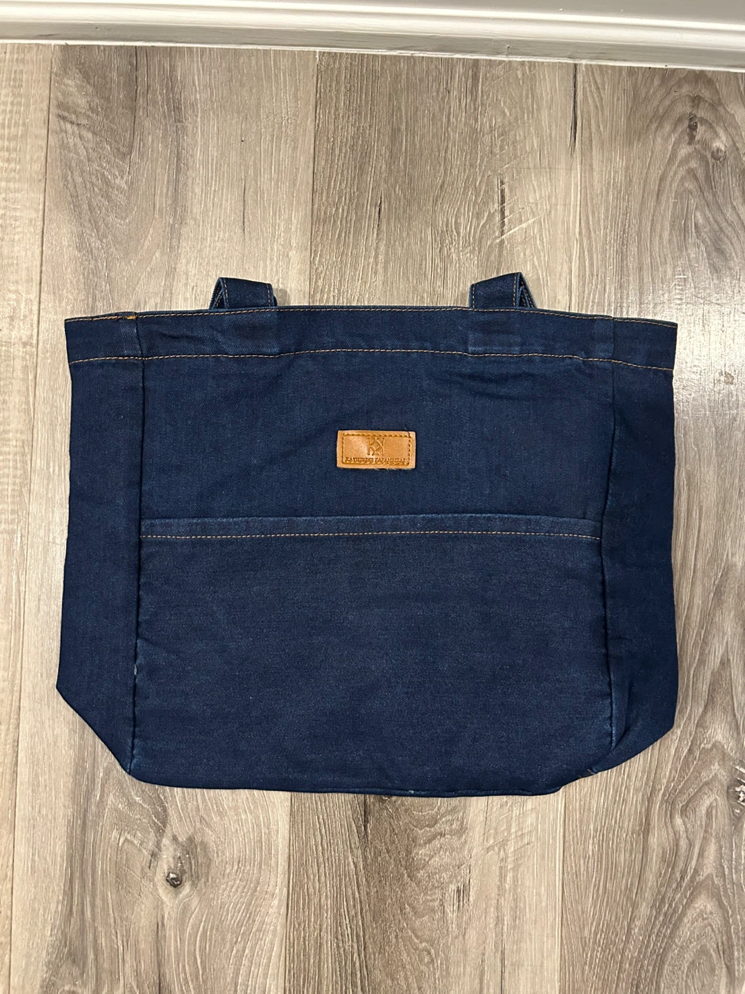 Katherine Karambelas Denim Tote Bag - photo 2