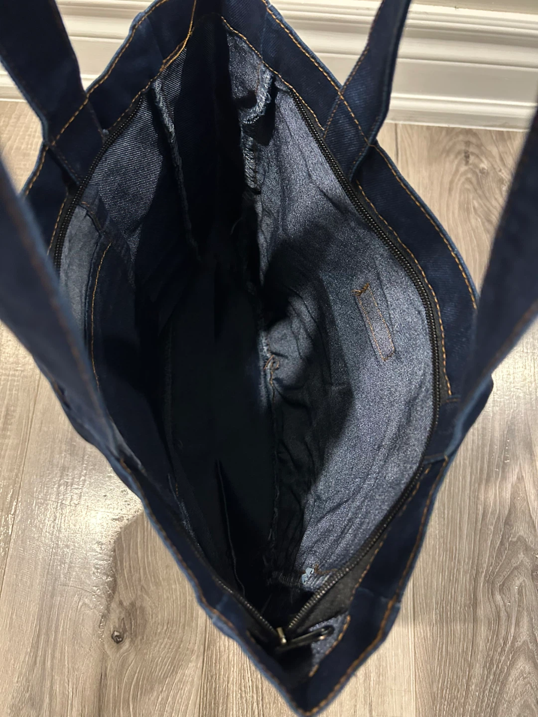 Katherine Karambelas Denim Tote Bag - photo 4