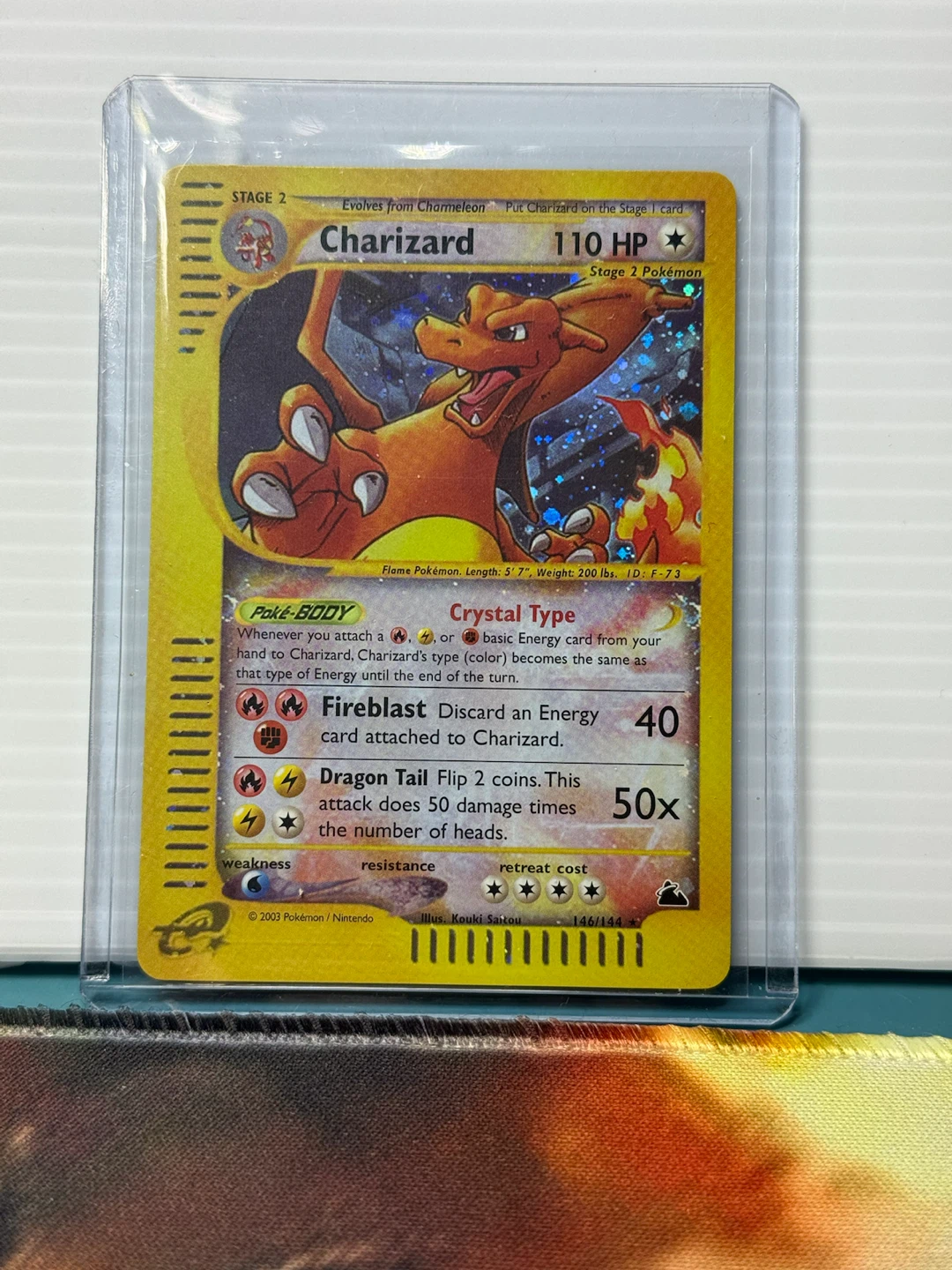 Charizard 146/144 Pokemon Skyridge Card