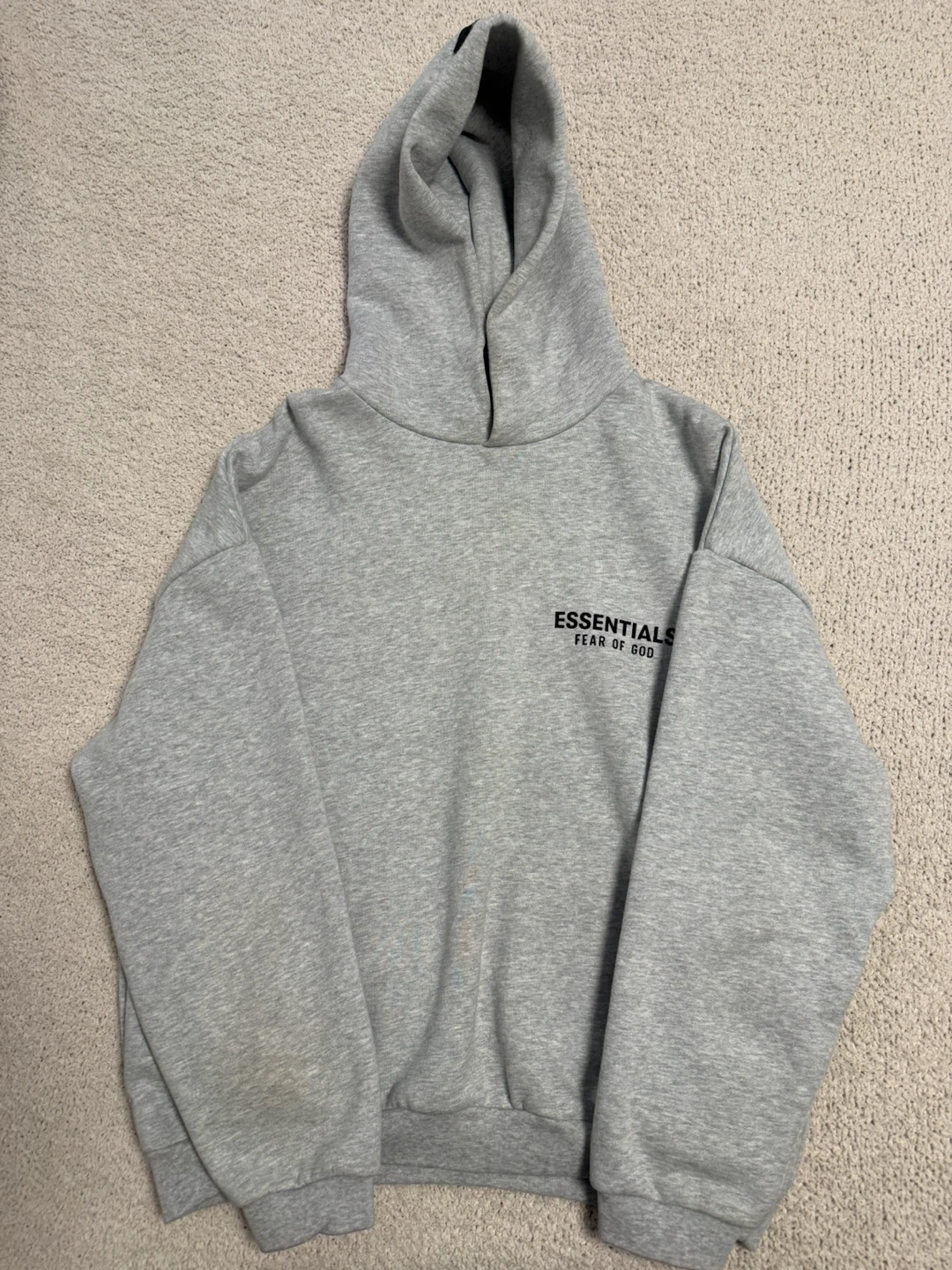 Essentials Fear of God Grey Hoodie