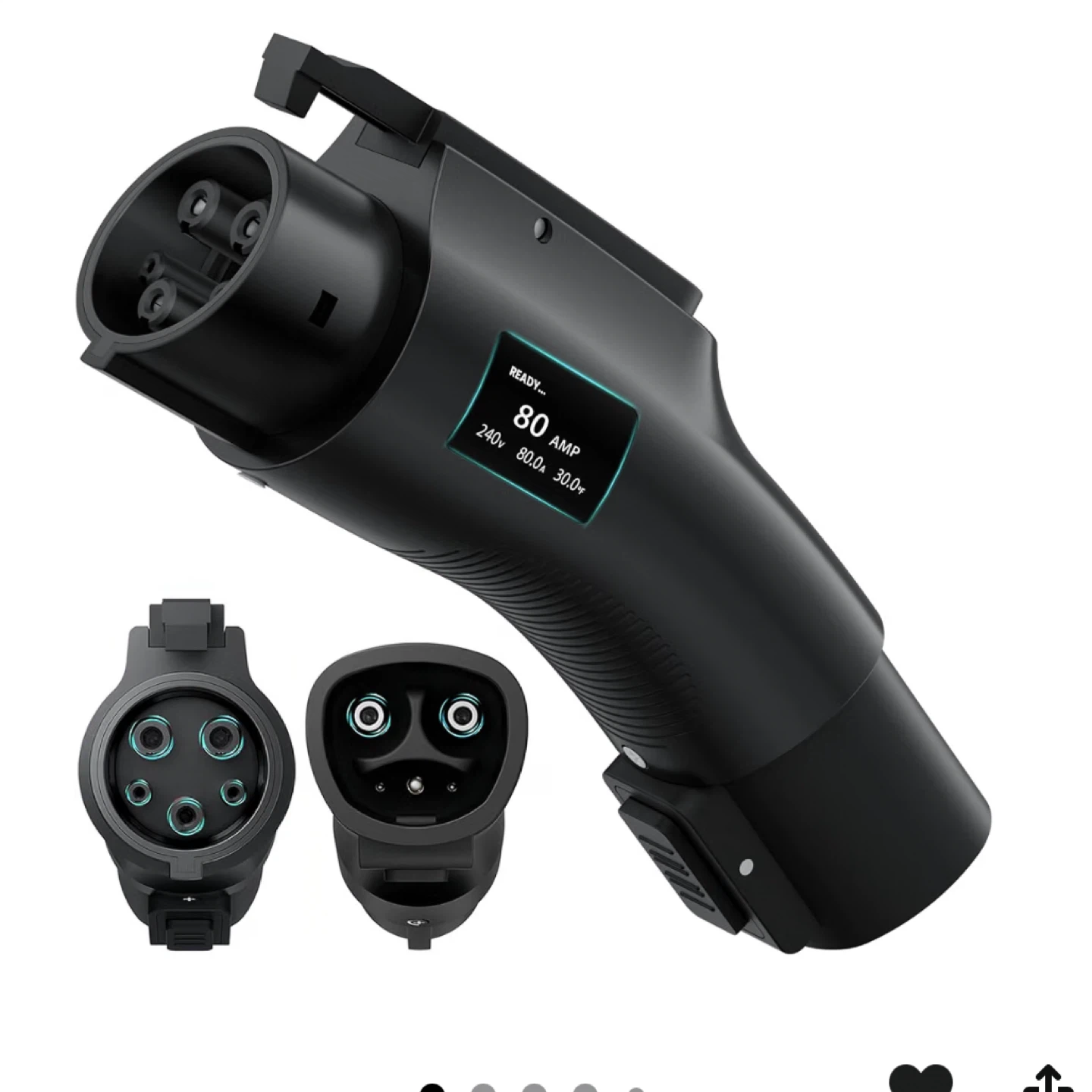 80A EV Charging Connector