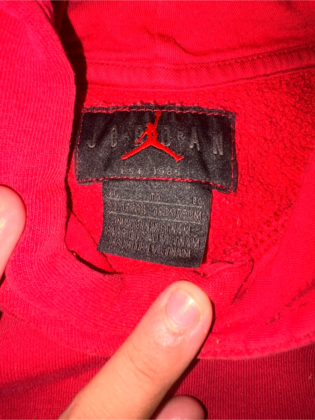 Jordan Red Hoodie - photo 3