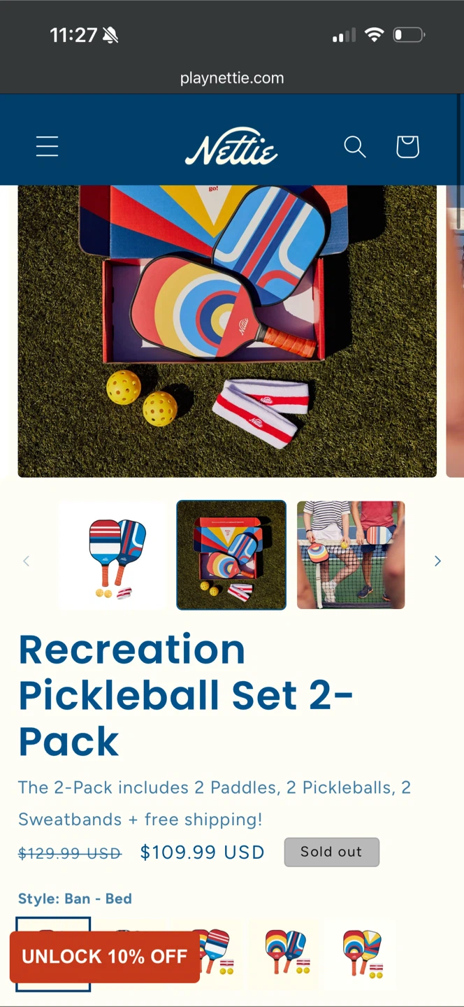 Brand new: Nettie Pickleball Set 2-Pack - photo 2