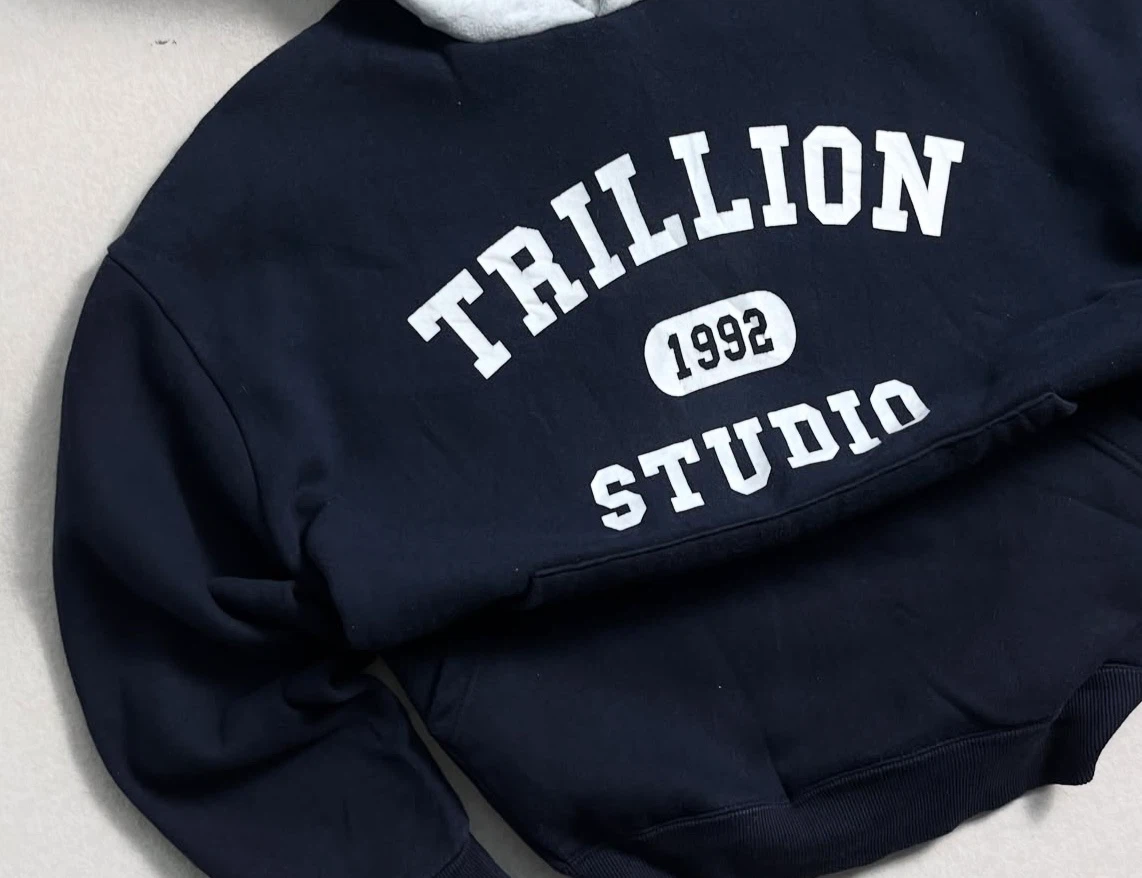 Trillion Studio 1992 Navy Hoodie - photo 4