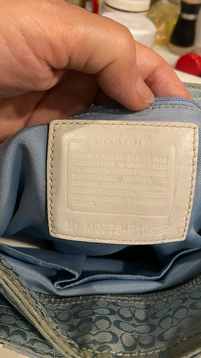 Coach Signature Stripe Handbag - photo 2
