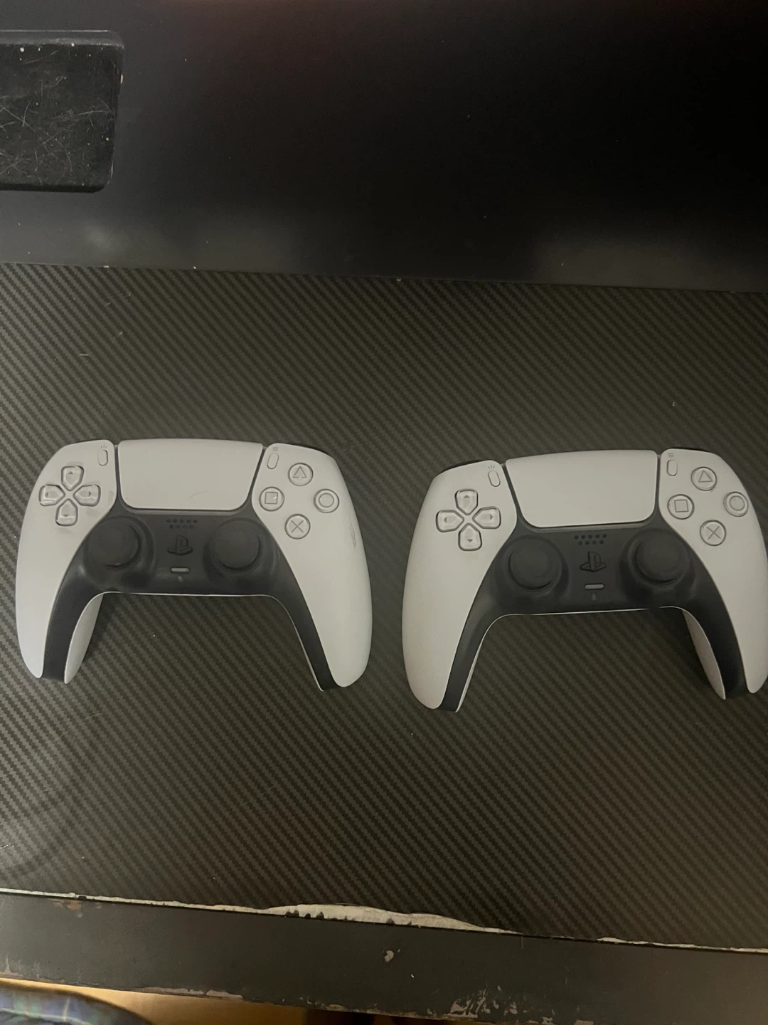 Two PlayStation 5 DualSense Controllers