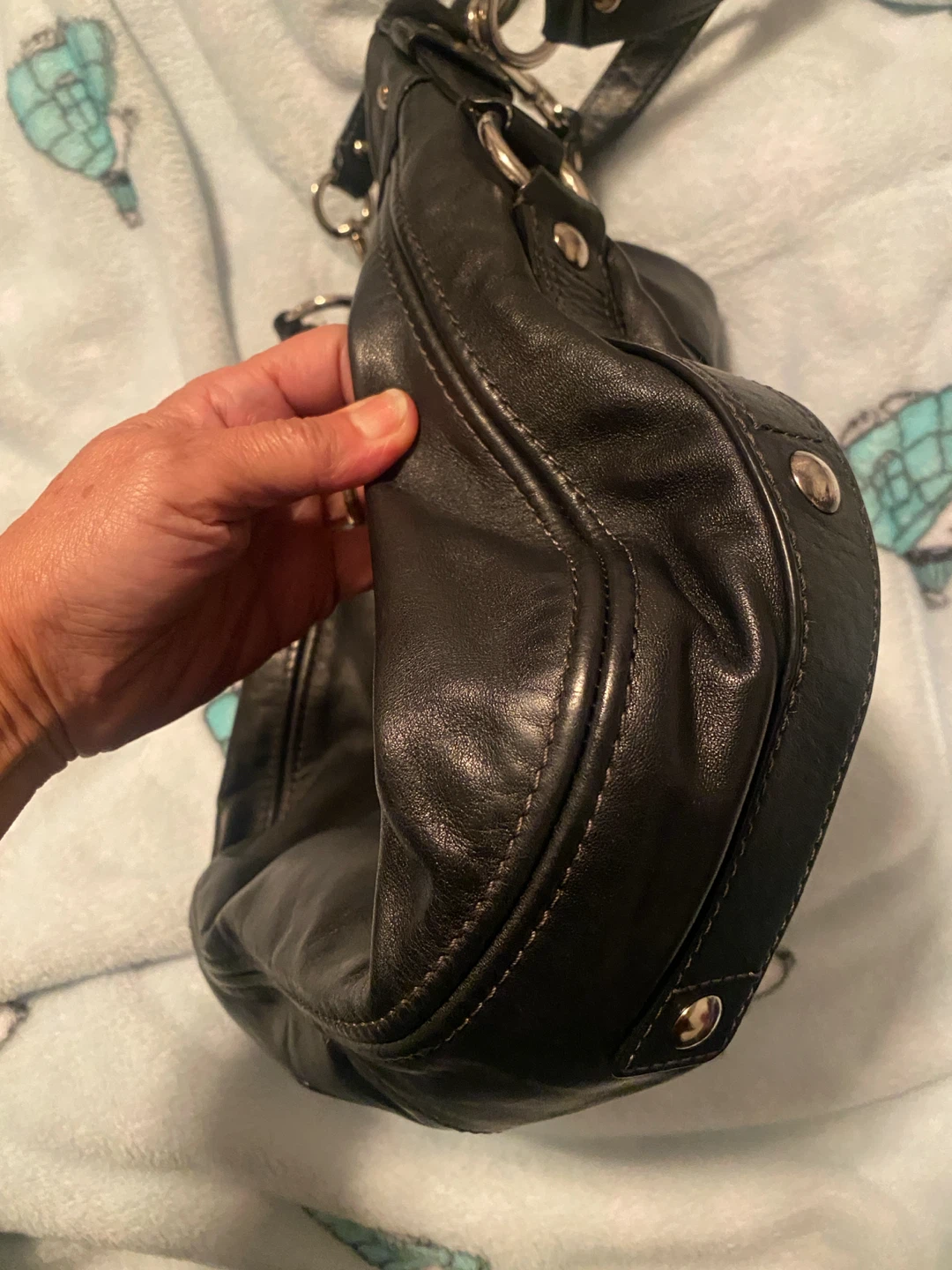 Coach Leather Hobo Bag - photo 2