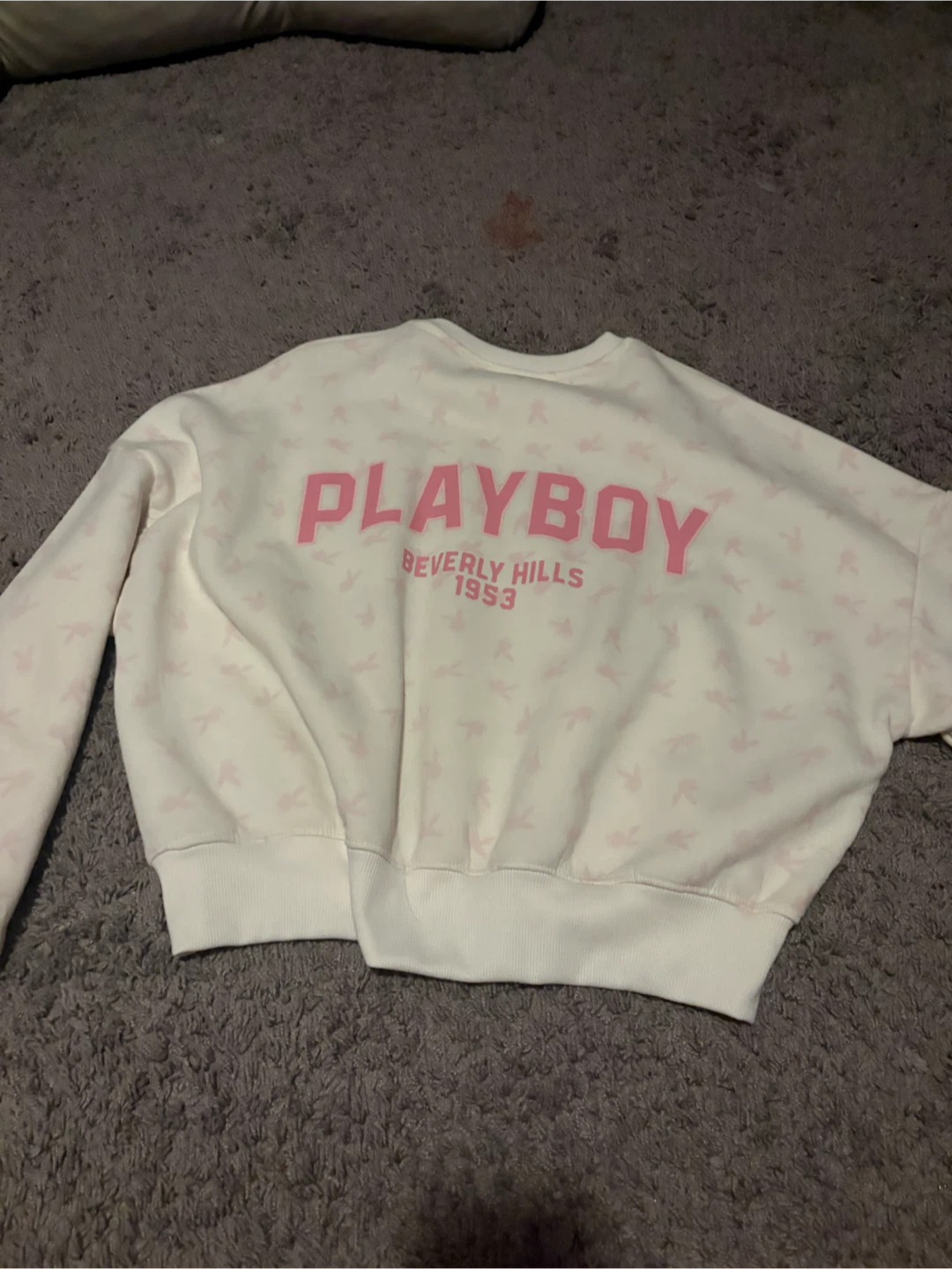 Playboy Lounge Set Cream and Pink never worn once - photo 3