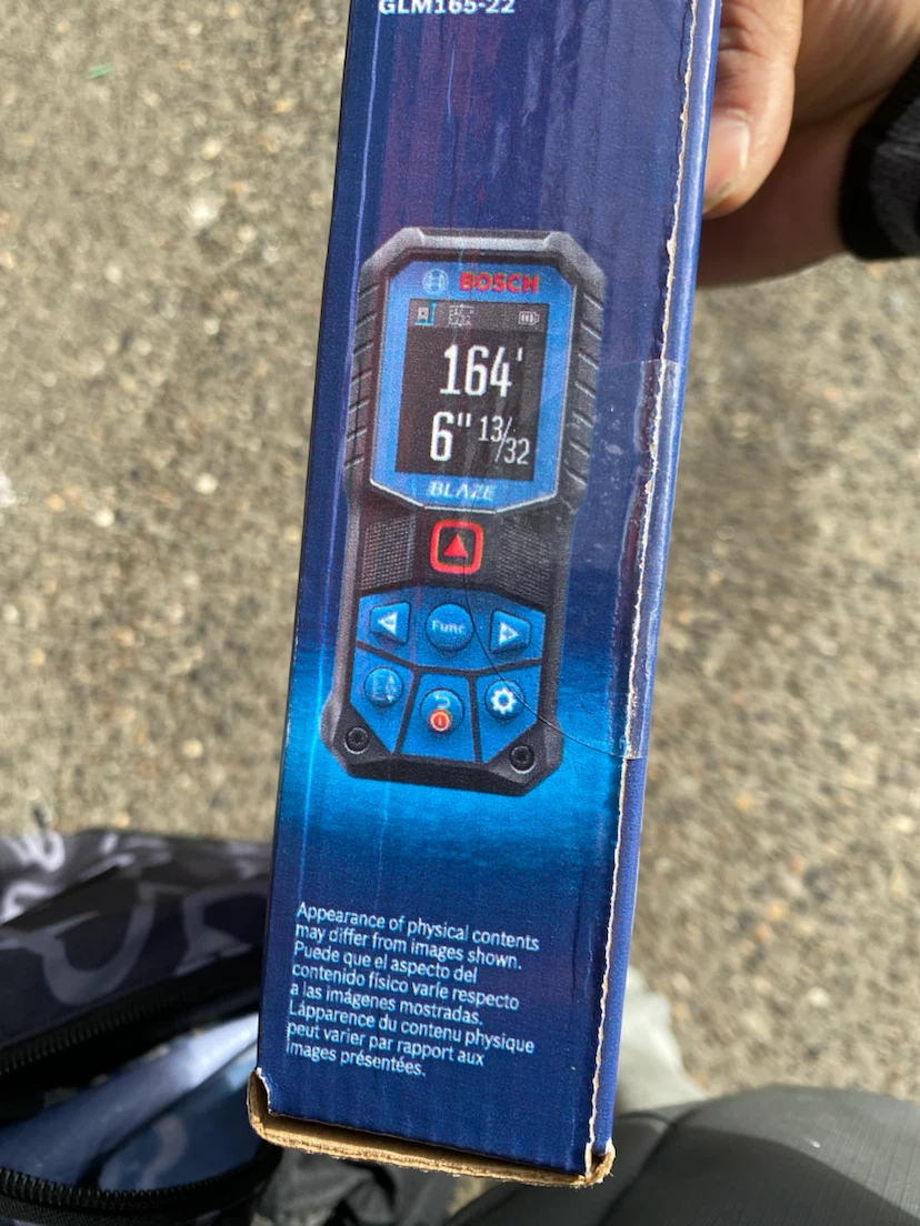 Bosch BLAZE GLM165-22 Laser Measure - photo 2