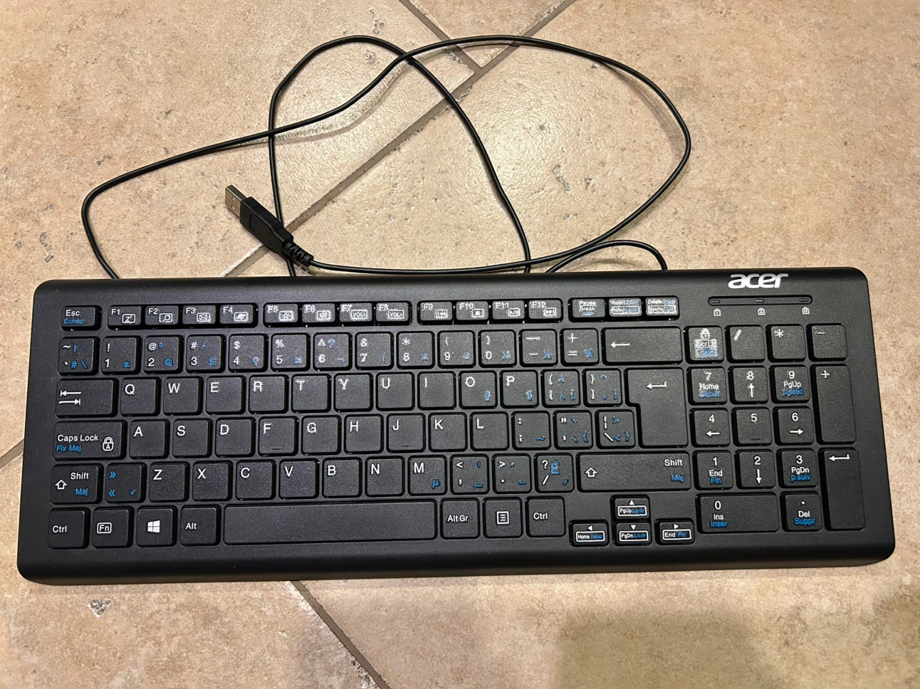 Acer USB Wired Keyboard